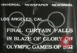 Immagine di Giochi olimpici Los Angeles California USA, 1932, secondo 6 filmato di repertorio 65675063362