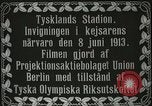 Image of Opening of Deutsches Stadion Berlin Berlin Germany, 1913, second 4 stock footage video 65675063366