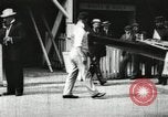 Image of Harvard 8 man crew participating in regatta on Thames River at New Lon New London Connecticut USA, 1900, second 9 stock footage video 65675063383