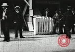 Image of Harvard 8 man crew participating in regatta on Thames River at New Lon New London Connecticut USA, 1900, second 11 stock footage video 65675063383