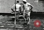 Image of Harvard 8 man crew participating in regatta on Thames River at New Lon New London Connecticut USA, 1900, second 16 stock footage video 65675063383