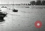 Image of Harvard 8 man crew participating in regatta on Thames River at New Lon New London Connecticut USA, 1900, second 42 stock footage video 65675063383
