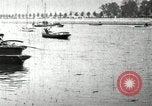 Image of Harvard 8 man crew participating in regatta on Thames River at New Lon New London Connecticut USA, 1900, second 45 stock footage video 65675063383