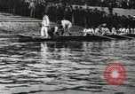 Image of Scenes from an annual Harvard and Yale rowing race on the Thames River New London Connecticut USA, 1900, second 3 stock footage video 65675063384