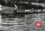 Image of Scenes from an annual Harvard and Yale rowing race on the Thames River New London Connecticut USA, 1900, second 5 stock footage video 65675063384