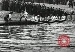 Image of Scenes from an annual Harvard and Yale rowing race on the Thames River New London Connecticut USA, 1900, second 8 stock footage video 65675063384