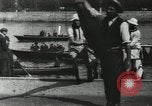 Image of Scenes from an annual Harvard and Yale rowing race on the Thames River New London Connecticut USA, 1900, second 20 stock footage video 65675063384