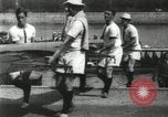 Image of Scenes from an annual Harvard and Yale rowing race on the Thames River New London Connecticut USA, 1900, second 24 stock footage video 65675063384
