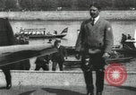 Image of Scenes from an annual Harvard and Yale rowing race on the Thames River New London Connecticut USA, 1900, second 28 stock footage video 65675063384