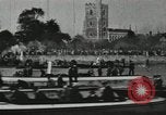 Image of Scenes from an annual Harvard and Yale rowing race on the Thames River New London Connecticut USA, 1900, second 48 stock footage video 65675063384