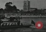 Image of Scenes from an annual Harvard and Yale rowing race on the Thames River New London Connecticut USA, 1900, second 50 stock footage video 65675063384