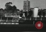 Image of Scenes from an annual Harvard and Yale rowing race on the Thames River New London Connecticut USA, 1900, second 55 stock footage video 65675063384