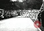 Standbild Amateur Läufer konkurrieren in Rennen in ein Stadion in den Vereinigten Staaten United States USA, 1900, aus Sekunde 11 historischem Filmmaterial Videoclip 65675063387