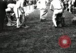 Standbild Amateur Läufer konkurrieren in steeplechase Rennen mit Hindernissen United States USA, 1900, aus Sekunde 4 historischem Filmmaterial Videoclip 65675063388