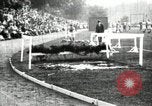 Standbild Amateur Läufer konkurrieren in steeplechase Rennen mit Hindernissen United States USA, 1900, aus Sekunde 20 historischem Filmmaterial Videoclip 65675063388