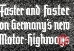Image of highway construction Germany, 1936, second 8 stock footage video 65675063400