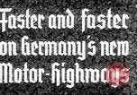 Image of highway construction Germany, 1936, second 9 stock footage video 65675063400