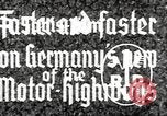 Image of highway construction Germany, 1936, second 10 stock footage video 65675063400
