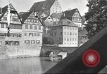 Image of road network Stuttgart Germany, 1936, second 20 stock footage video 65675063404