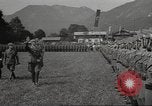 Standbild deutscher Offizier Deutschland bayerische Alpen, 1938, aus Sekunde 11 historischem Filmmaterial Videoclip 65675063408