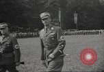 Standbild deutscher Offizier Deutschland bayerische Alpen, 1938, aus Sekunde 23 historischem Filmmaterial Videoclip 65675063408