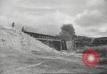Image of bomb destroyed bridge in Spanish Civil War Spain, 1936, second 5 stock footage video 65675063417