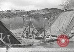 Image of bomb destroyed bridge in Spanish Civil War Spain, 1936, second 27 stock footage video 65675063417