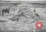Image of bomb destroyed bridge in Spanish Civil War Spain, 1936, second 34 stock footage video 65675063417