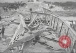 Image of bomb destroyed bridge in Spanish Civil War Spain, 1936, second 52 stock footage video 65675063417