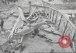 Image of bomb destroyed bridge in Spanish Civil War Spain, 1936, second 53 stock footage video 65675063417