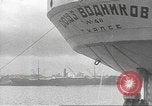 Image of Soyuz Vodnikov ship damaged during Spanish Civil War Soviet Union, 1936, second 30 stock footage video 65675063418
