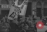 Image of Union supporters on parade Valencia Spain, 1936, second 7 stock footage video 65675063421