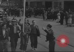 Image of Union supporters on parade Valencia Spain, 1936, second 12 stock footage video 65675063421