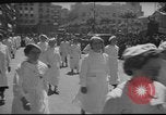 Image of soldiers marching Europe, 1944, second 37 stock footage video 65675063436