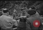 Image of soldiers marching Europe, 1944, second 41 stock footage video 65675063436