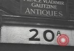 Image of Antique shop of Prince Vladimir Galitzine London England United Kingdom, 1937, second 61 stock footage video 65675063446