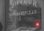 Image of Russian emigre neighborhood shops Paris France, 1937, second 36 stock footage video 65675063450