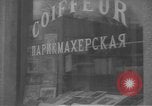 Image of Russian emigre neighborhood shops Paris France, 1937, second 39 stock footage video 65675063450