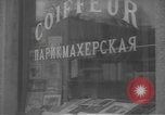 Image of Russian emigre neighborhood shops Paris France, 1937, second 40 stock footage video 65675063450