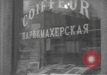 Image of Russian emigre neighborhood shops Paris France, 1937, second 42 stock footage video 65675063450