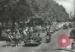 Image of ongoing parade Mexico City Mexico, 1944, second 1 stock footage video 65675063456