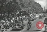 Image of ongoing parade Mexico City Mexico, 1944, second 3 stock footage video 65675063456