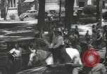 Image of ongoing parade Mexico City Mexico, 1944, second 12 stock footage video 65675063456