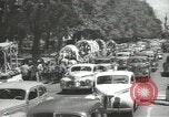 Image of ongoing parade Mexico City Mexico, 1944, second 16 stock footage video 65675063456