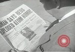 Image of Soviet Union first atomic bomb test revealed New York City USA, 1949, second 8 stock footage video 65675063476