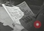 Image of Soviet Union first atomic bomb test revealed New York City USA, 1949, second 14 stock footage video 65675063476