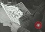 Image of Soviet Union first atomic bomb test revealed New York City USA, 1949, second 15 stock footage video 65675063476