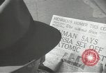 Image of Soviet Union first atomic bomb test revealed New York City USA, 1949, second 43 stock footage video 65675063476