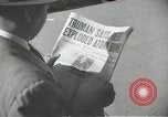 Image of Soviet Union first atomic bomb test revealed New York City USA, 1949, second 52 stock footage video 65675063476