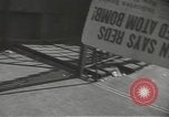 Image of Soviet Union first atomic bomb test revealed New York City USA, 1949, second 58 stock footage video 65675063476